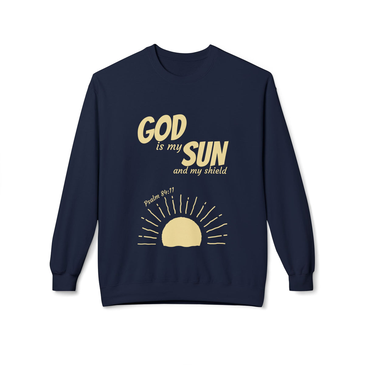 God is my Sun Crewneck Sweatshirt