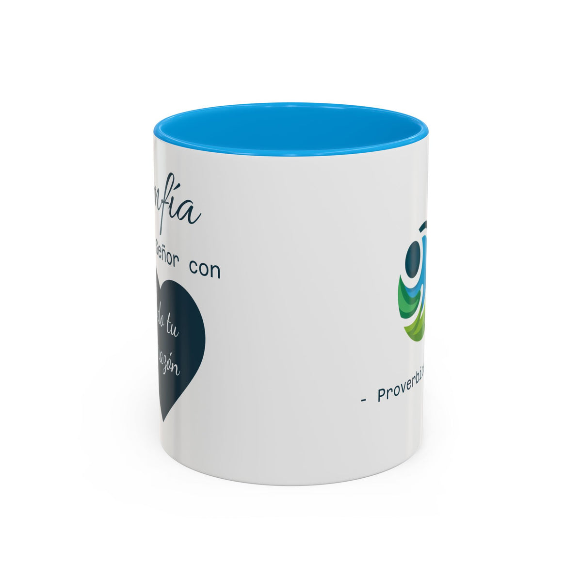 Taza de café Proverbios inspiradores (11 oz/15 oz) — Proverbios 3:5