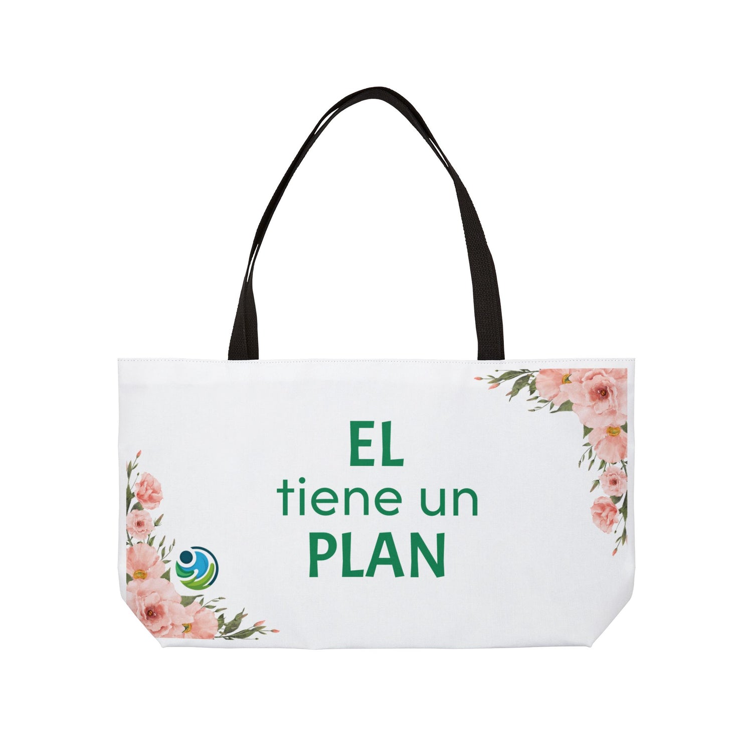 Weekender Tote Bag — "El tiene un plan"