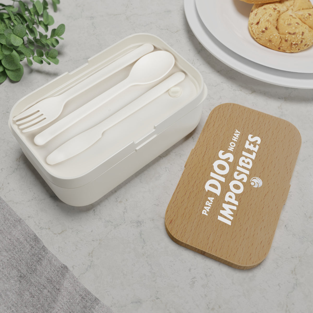 Bento Lunch Box — "No Hay Imposibles"