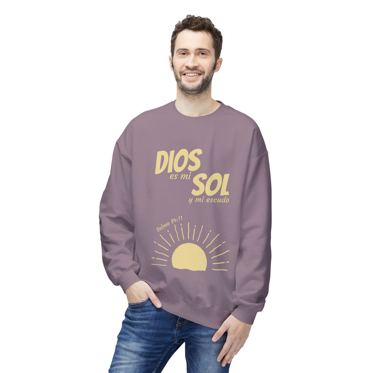 Dios Es Mi Sol Crewneck Sweatshirt