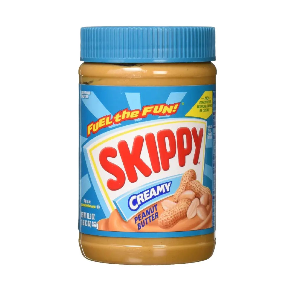 Skippy Peanut Butter Creamy 16.3 oz box of 12 units
