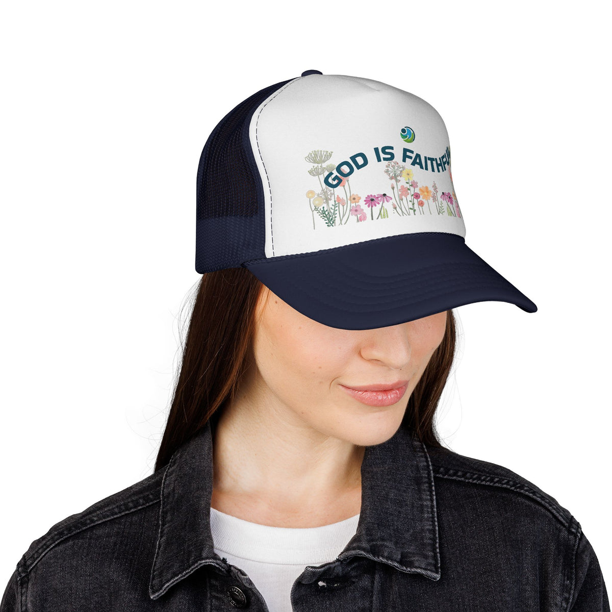Trucker Cap - "God is Faithful"