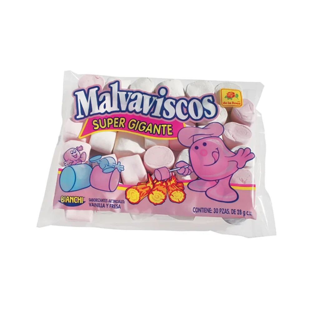 Malvavisco Gigante De La Rosa 24.7 oz caja de 10 unidades