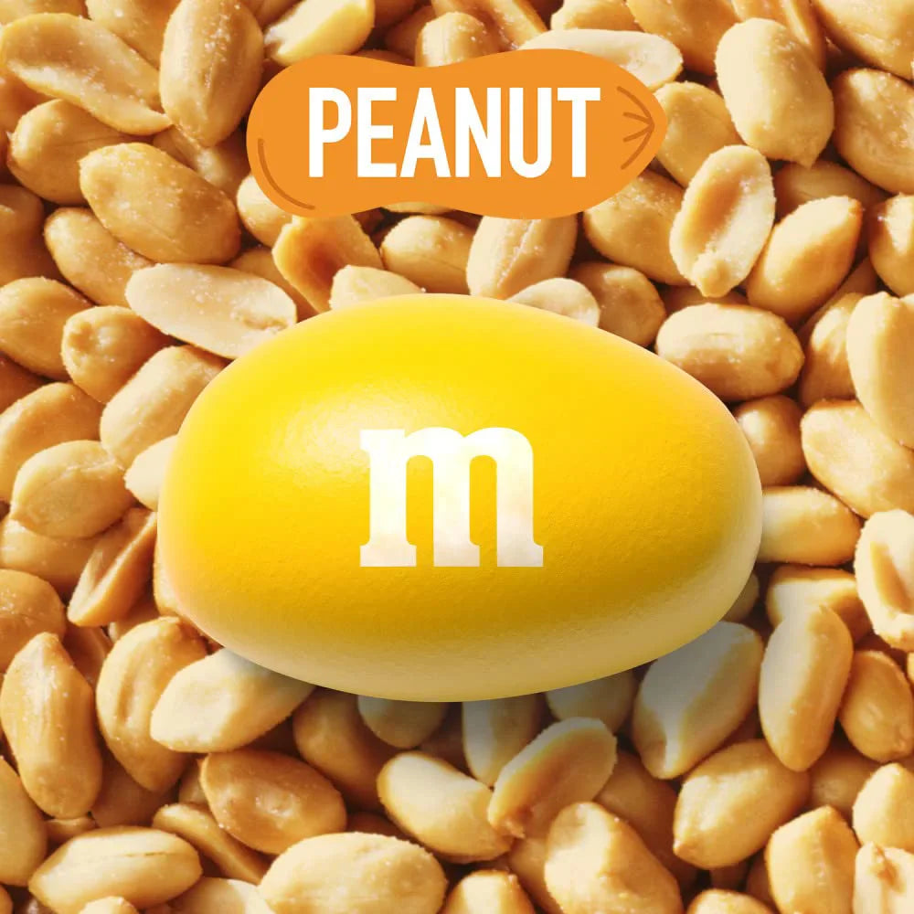 M&M Peanut Chocolate Pieces Caja de 48 unidades de 1.74 oz