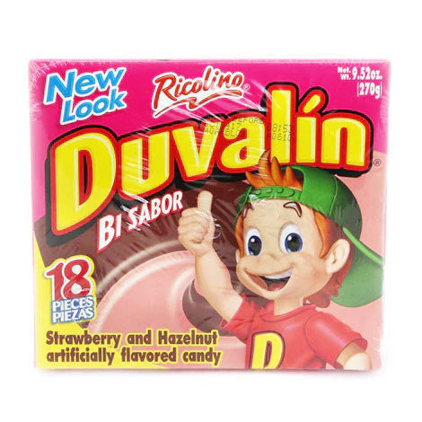 Duvalin Hazelnut-Strawberry 18 ct box of 24 units