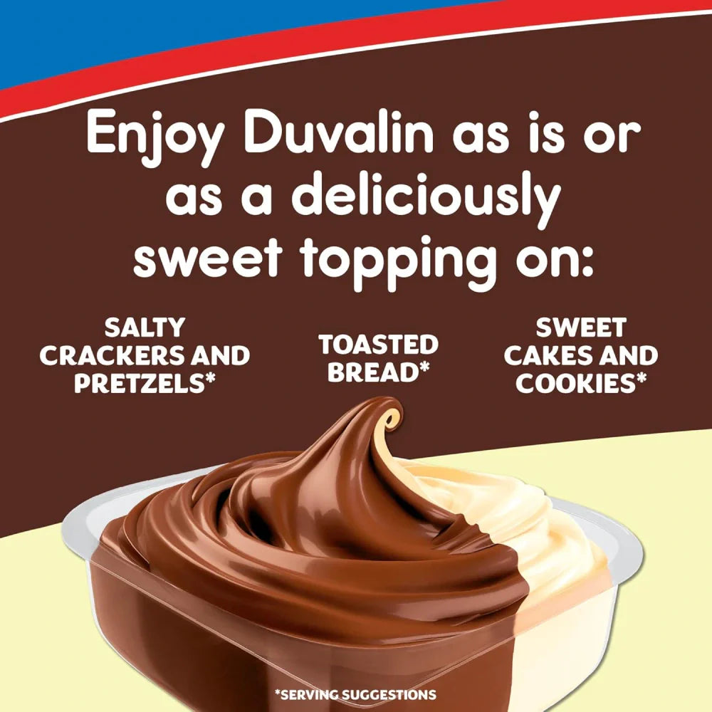 Duvalin Hazelnut-Vanilla 18 ct box of 24 units