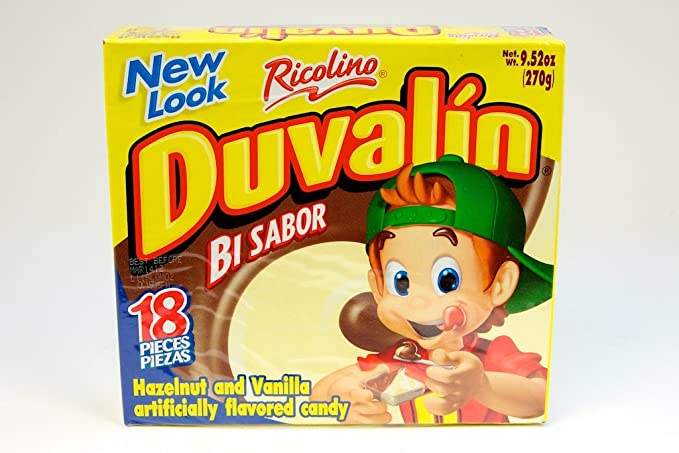 Duvalin Hazelnut-Vanilla 18 ct box of 24 units