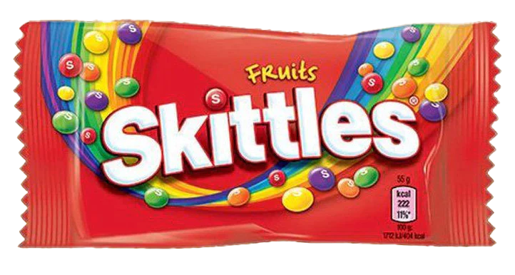 Skittles Original Singles 2.17 oz box of 36 units