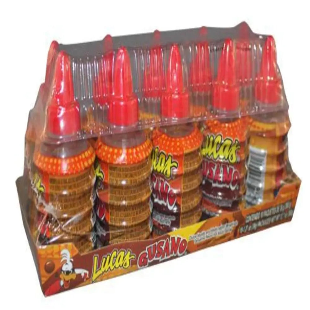 Lucas Gusano Tamarindo 10 pc box of 15 units