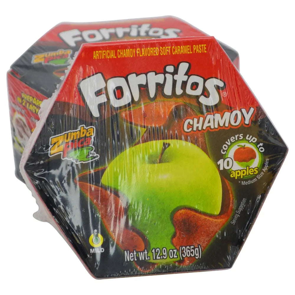 Zumba Pica Forritos Chamoy 5 ct box of 12 units