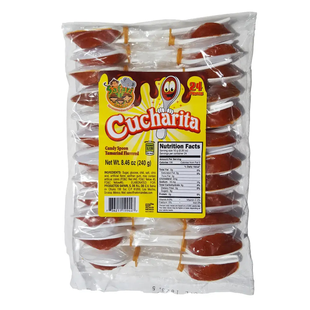 Safari Cucharita Tamarindo 24 ct box of 24 units