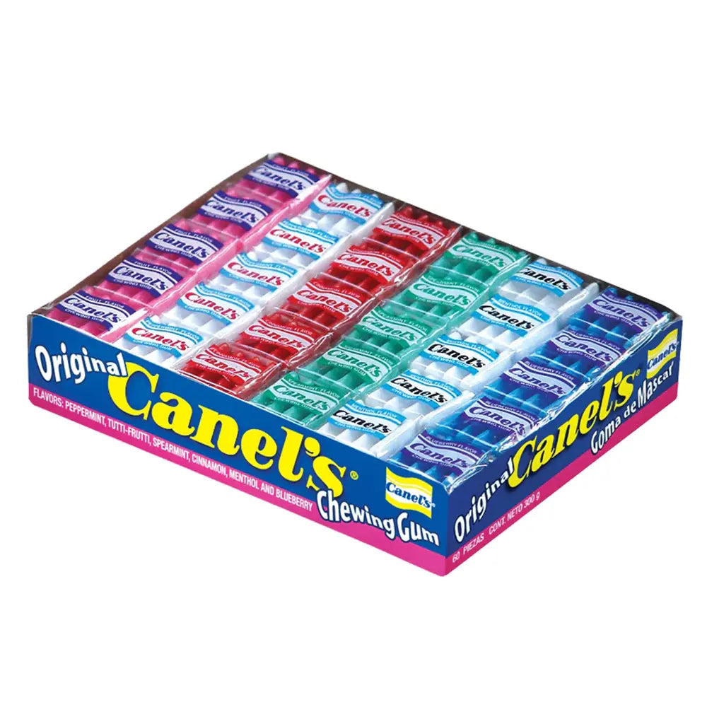 Canels Regular Gum Asst Flavor 60 ct box of 12 units