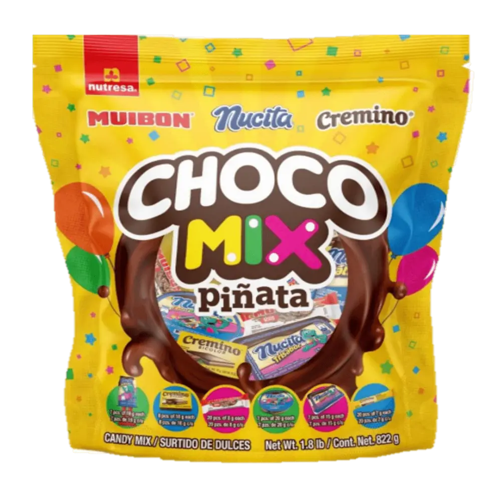 Nutresa Choco Mix Bag 1.8 lb box of 8 units