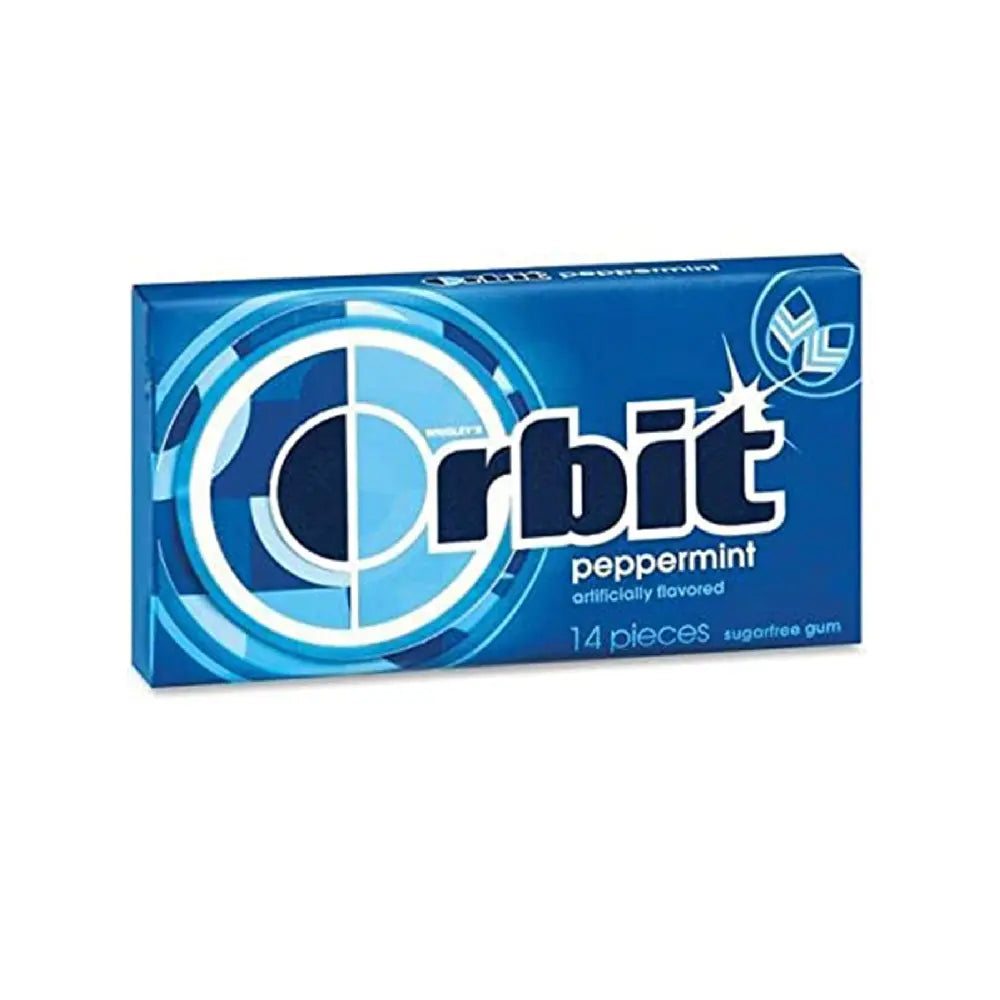 Orbit Gum Peppermint 14 pc box of 12 units