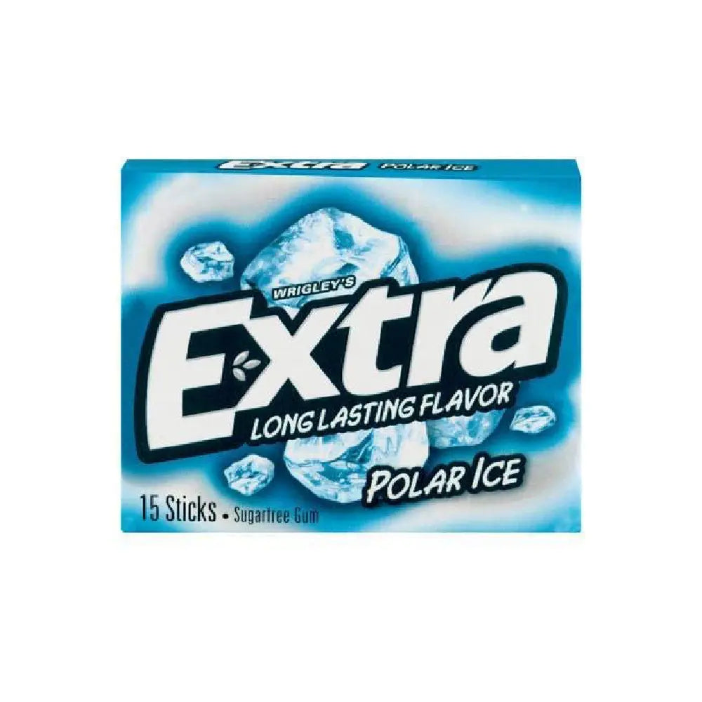 Extra Polar Ice Slim Pack Gum 15 ct box of 10  units