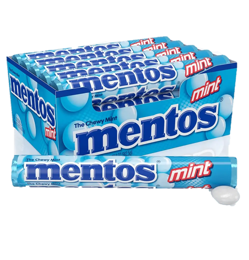 Mentos Roll Mint 1.32 oz box of 15 units