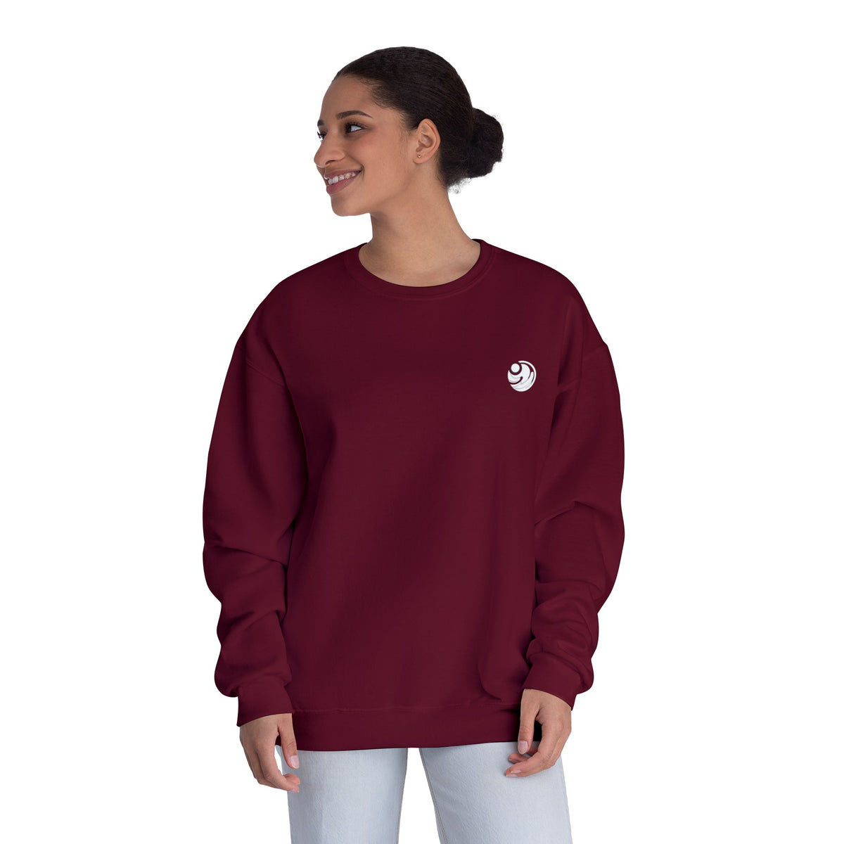 Crewneck Sweatshirt — 'Con amor eterno te he amado'