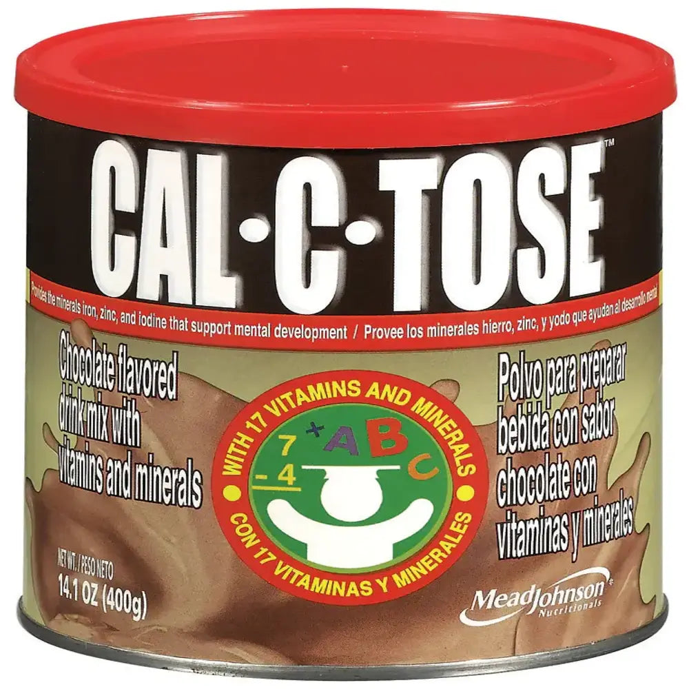 Cal-C-Tose Chocolate Drink Mix 14.1 oz box of 12 units
