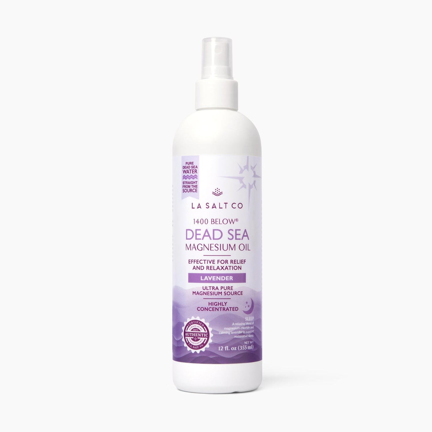 1400 Below® Dead Sea Magnesium Oil Lavender