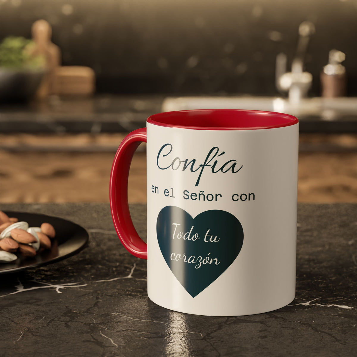 Taza de café Proverbios inspiradores (11 oz/15 oz) — Proverbios 3:5