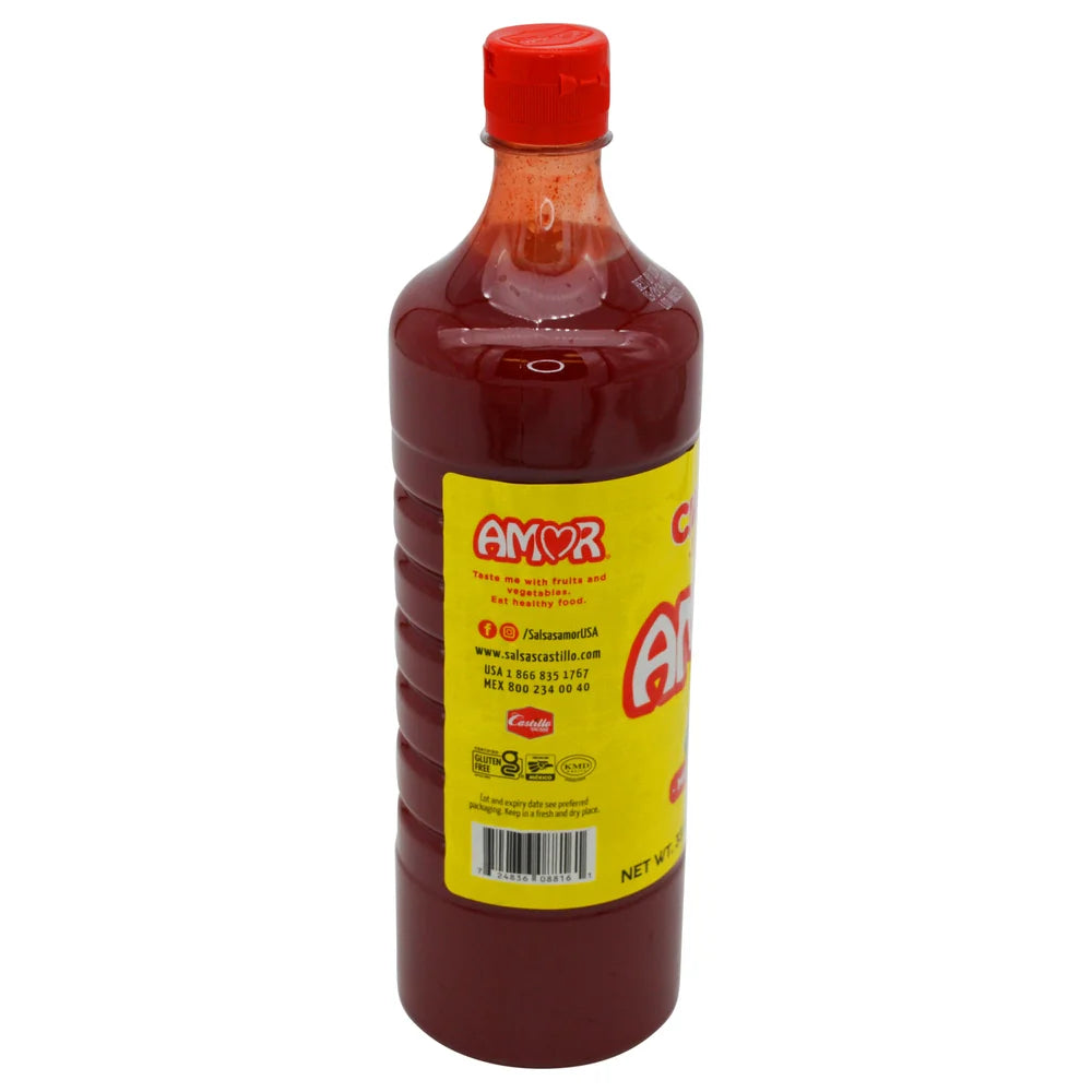 Salsa Chamoy Amor 33 oz (Caja de 12) caja de 12 unidades