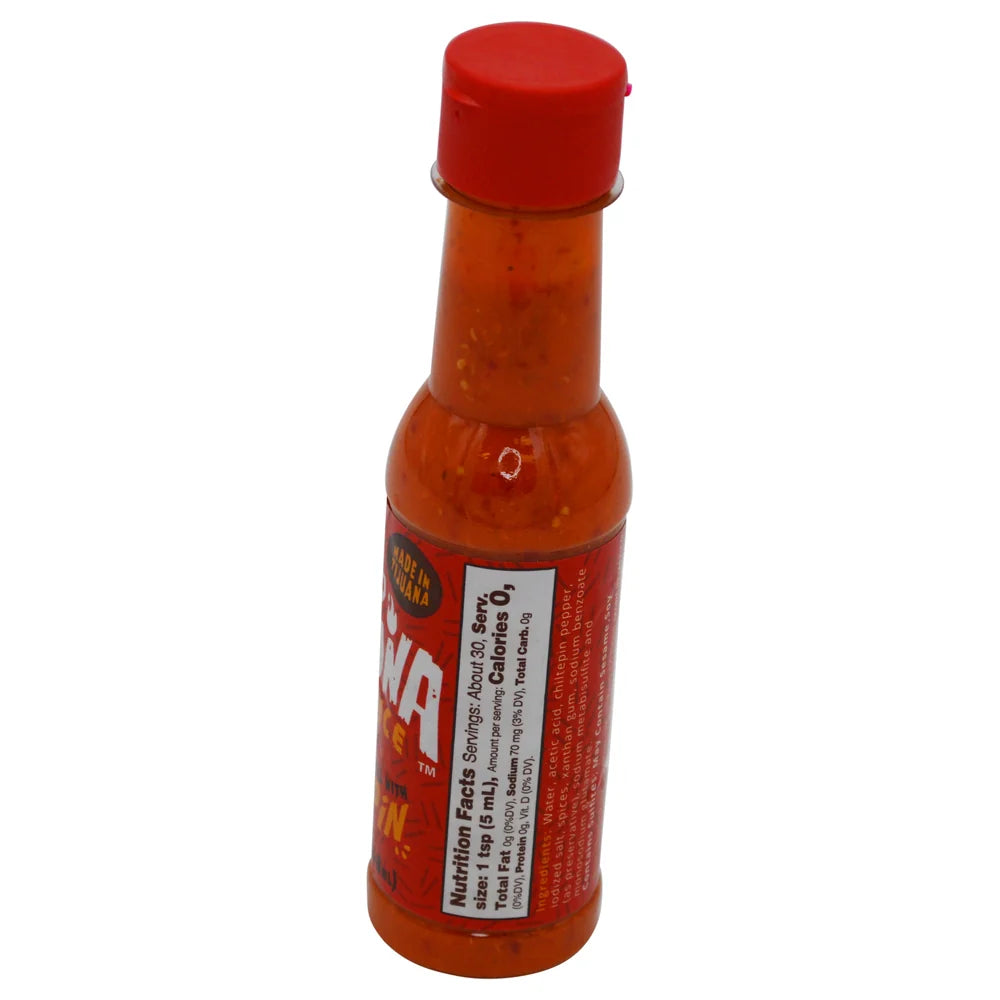 Salsa Picante La Perrona Chiltepín Rojo Caja de 12 unidades de 5 oz