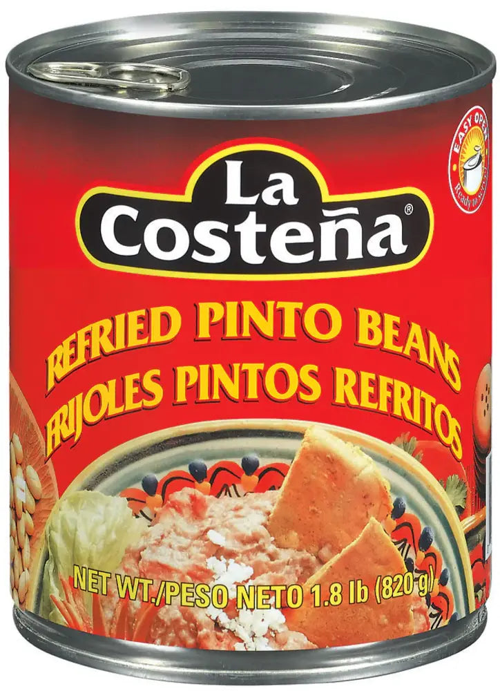 La Coste? Refried Pinto Beans 28.9 oz box of 12 units