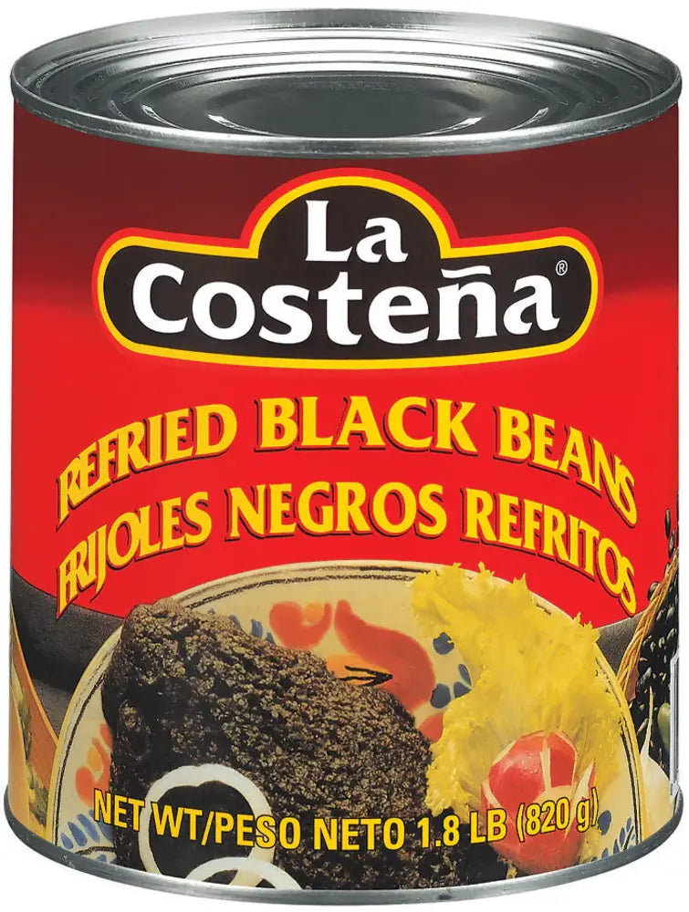La Coste? Refried Black Beans 28.9 oz box of 12 units