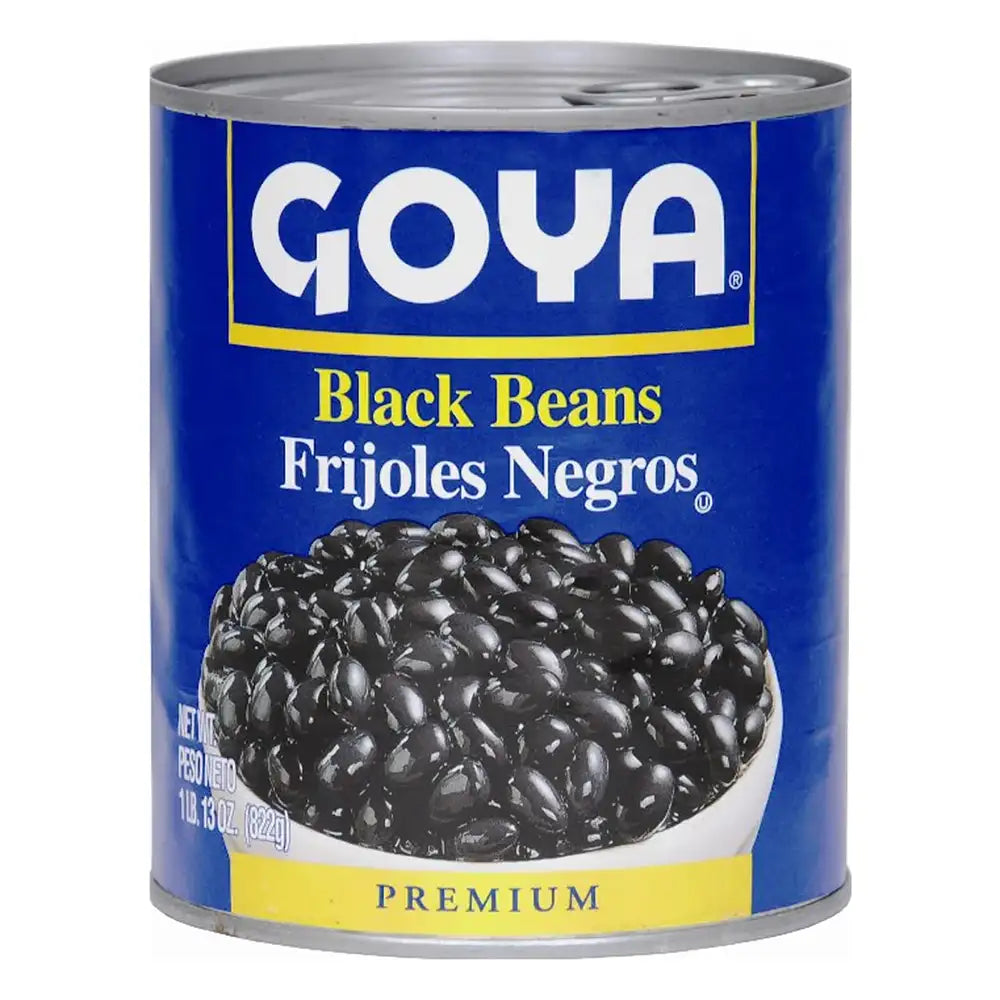 Goya Whole Black Beans 29 oz box of 12 units