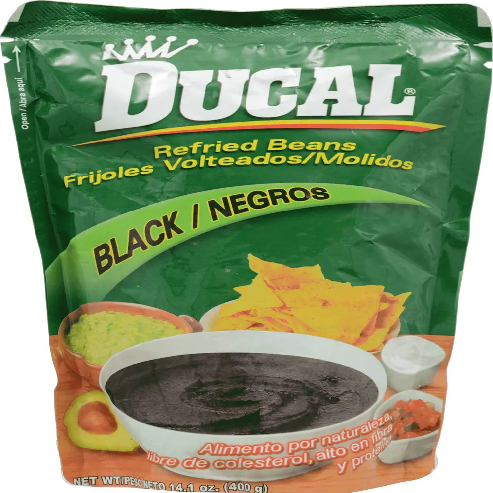 Ducal Black Beans Doy Pack 14.1 oz box of 18 units