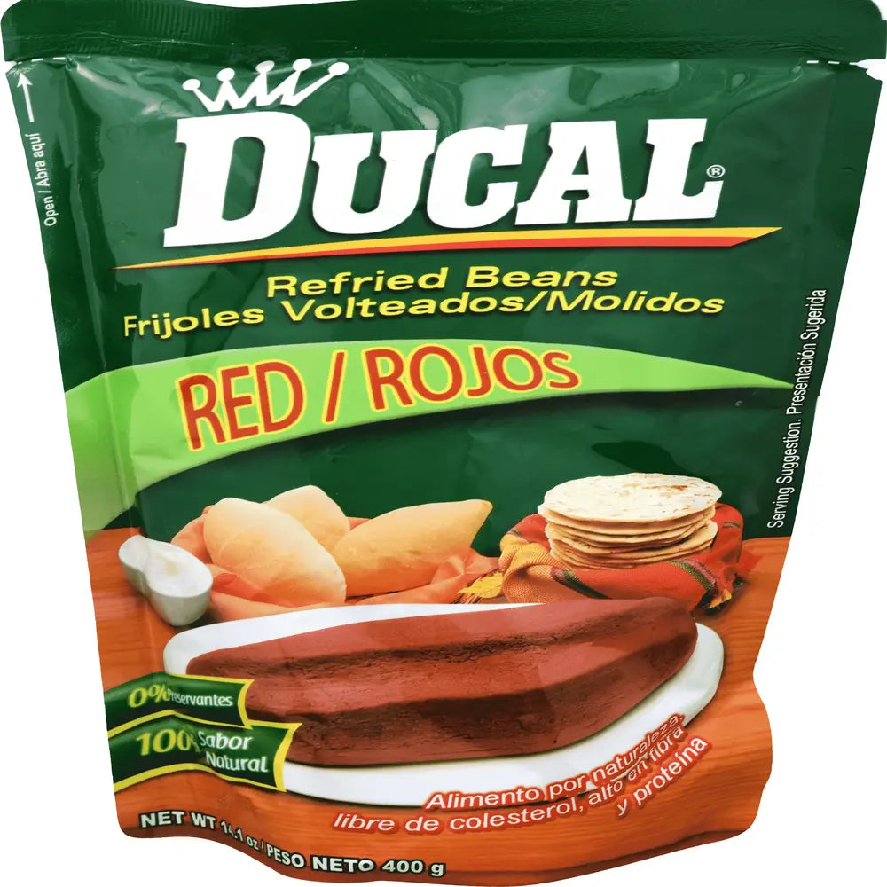 Ducal Red Beans Doy Pack 14.1 oz box of 18 units