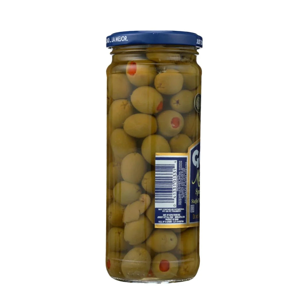 Goya Manzanilla Spanish Olives 9.5 oz box of 12 units