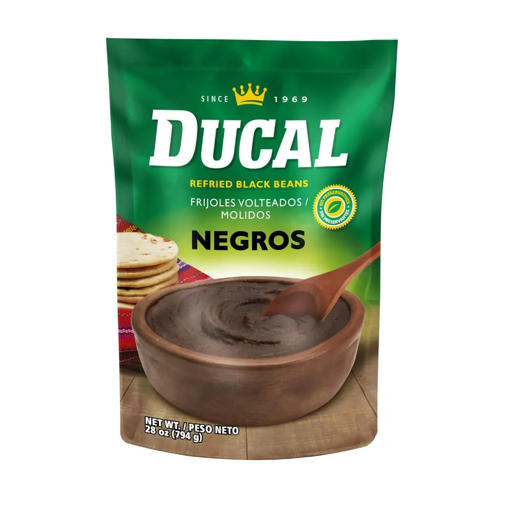 Ducal Black Beans Doy Pack 28 oz box of 12 units