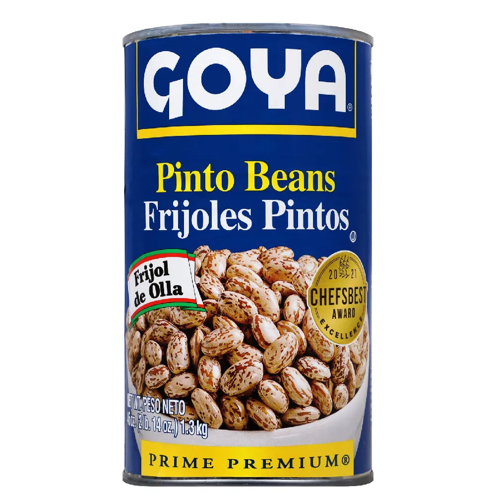 Goya Whole Pinto Beans 46 oz box of 12 units