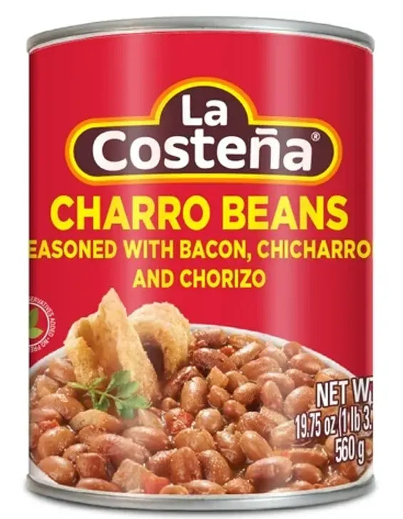 ¿La Coste? Frijoles Charros 19.75 oz caja de 12 unidades