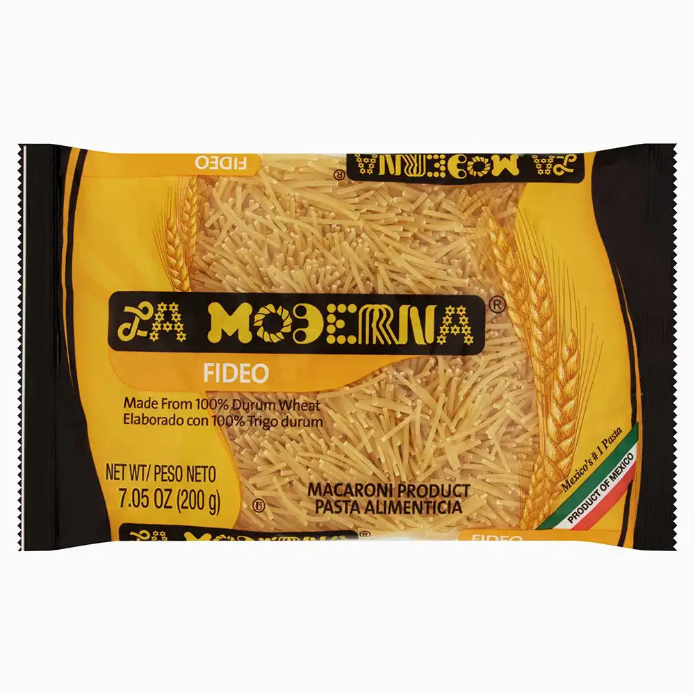 La Moderna Pasta Coil Fideo 6.3 oz box of 20 units