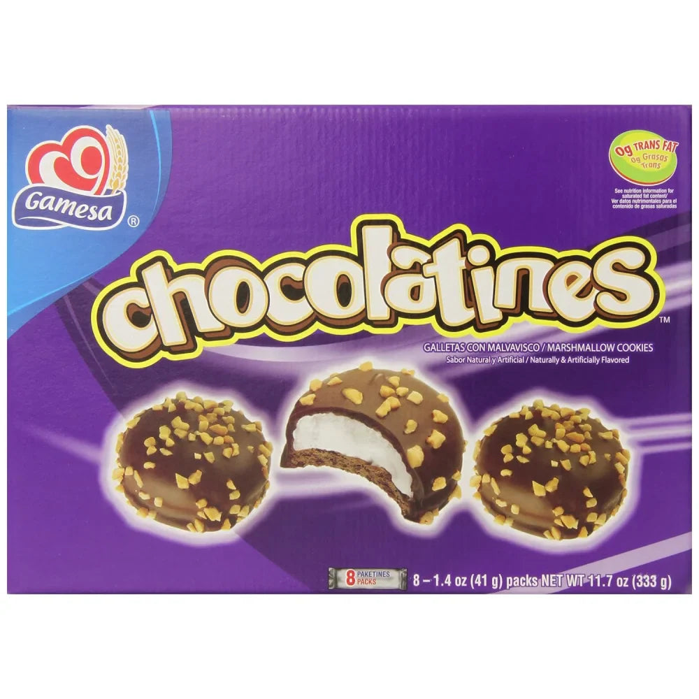 Gamesa Chocolatines 11.7 oz box of 12 units