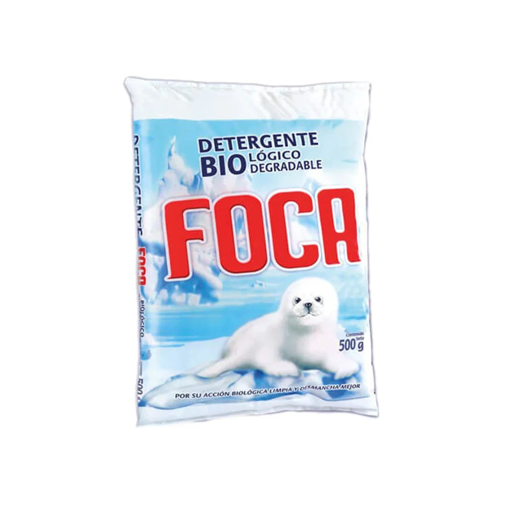 Foca Laundry Powder Detergent 1/2 kg – Case of 36 Packs