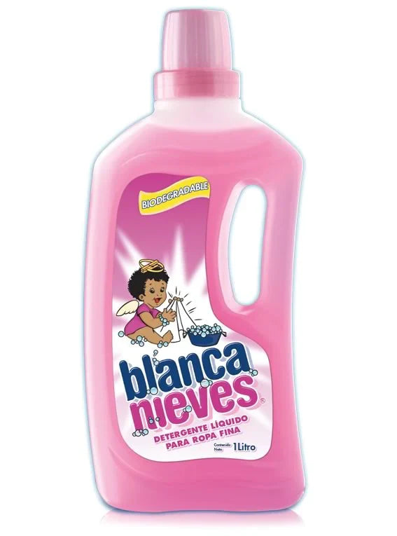 Blanca Nieves Liquid Laundry Detergent 33.8oz – Case of 12 Bottles