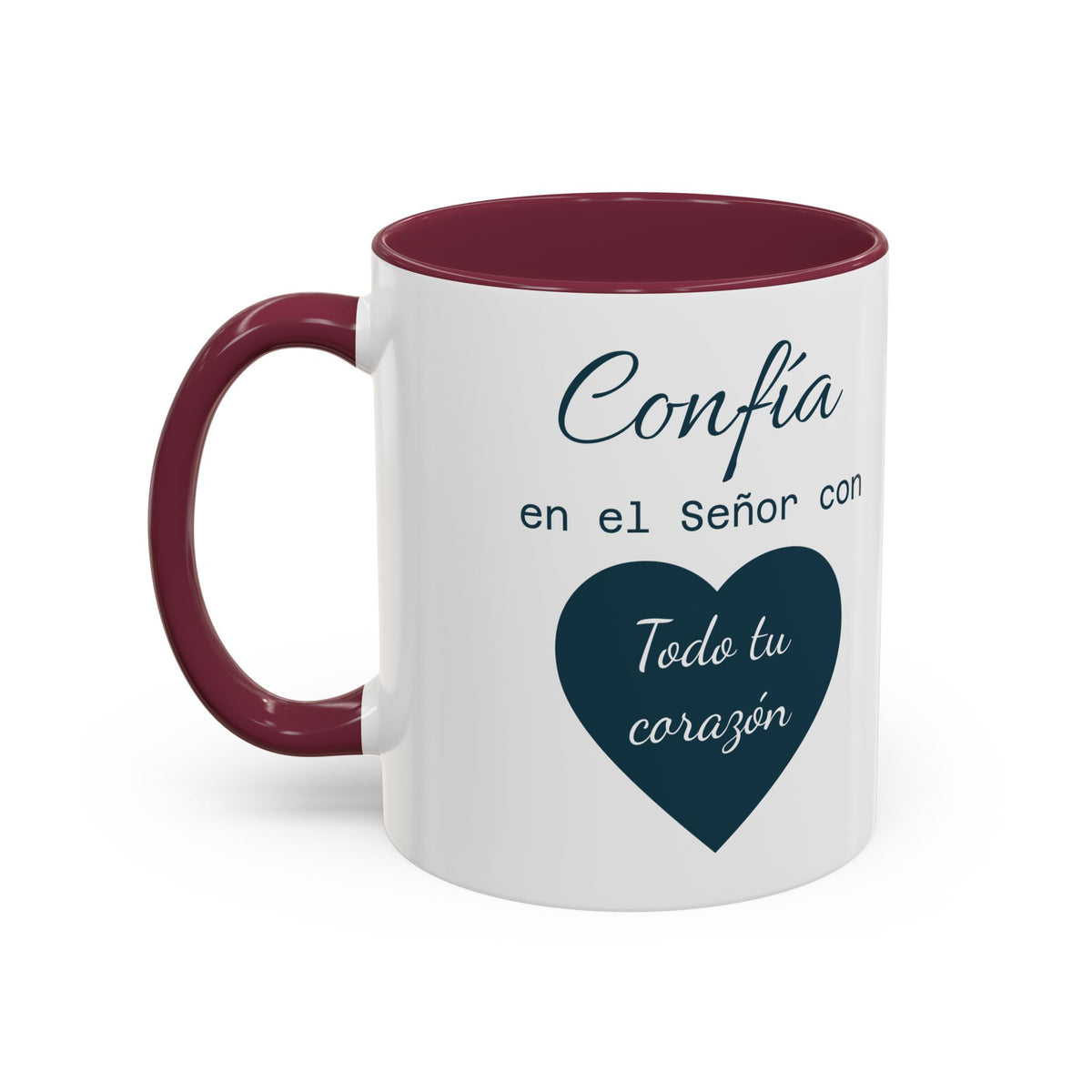Taza de café Proverbios inspiradores (11 oz/15 oz) — Proverbios 3:5