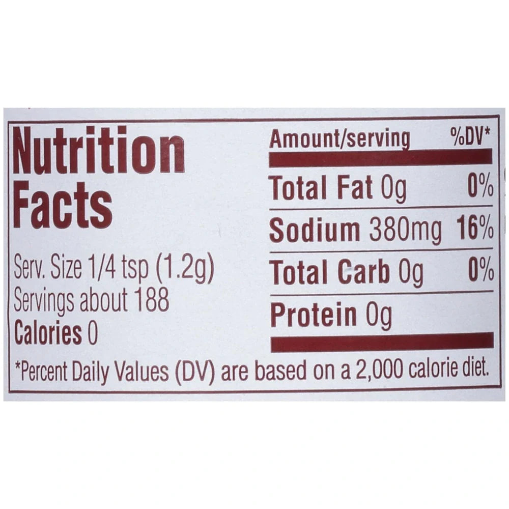 Sal sazonada Lawry's, caja de 8 oz con 12 unidades