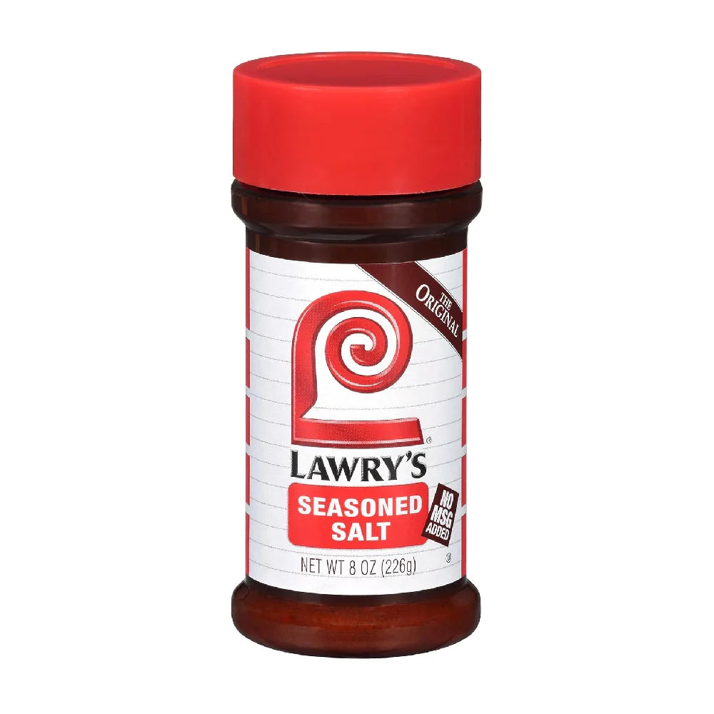 Sal sazonada Lawry's, caja de 8 oz con 12 unidades