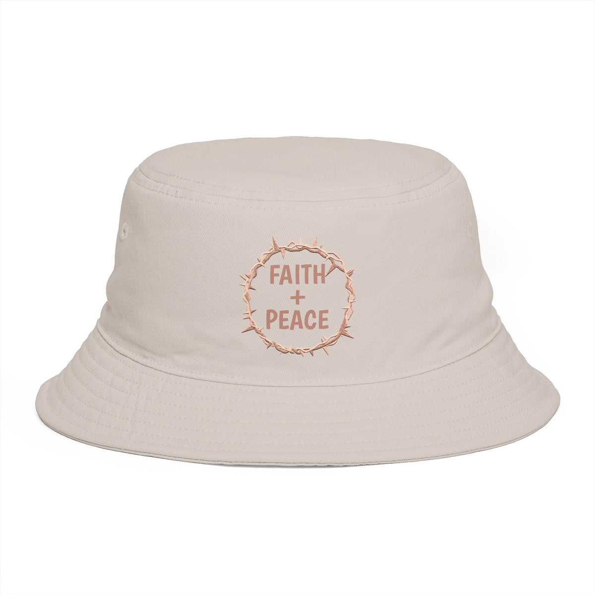 Sombrero de cubo — "Fatih + Paz"