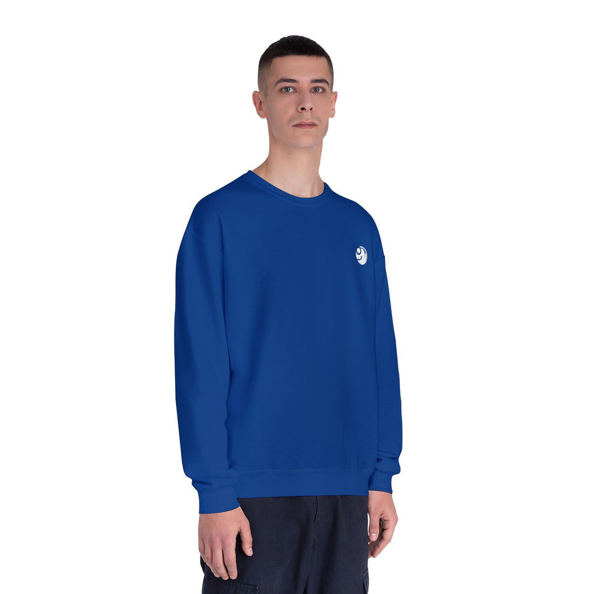Sudadera con cuello redondo — "Con amor eterno te he amado"