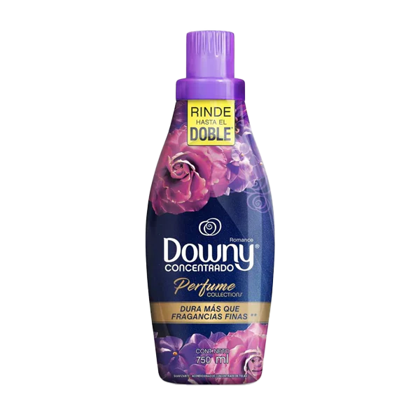 Downy Liquid Romance Purple 750 mL caja de 9 unidades