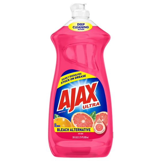 Lavavajillas Ajax Ruby Red Grapefruit, caja de 28 oz con 9 unidades
