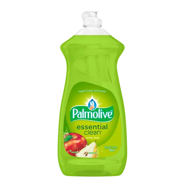 Palmolive Dish Liquid Apple Pear Green 28 oz box of 9 units