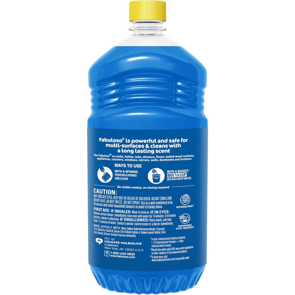 Fabuloso Spring Fresh Blue 56 oz box of 6  units