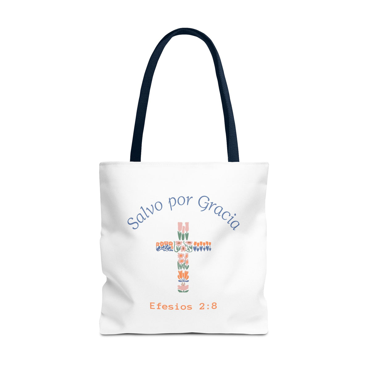 Bolsa de tela cristiana — "Salvo por Gracia"